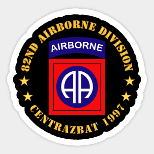 82nd Airborne Division - Centrazbat 1997 Sticker